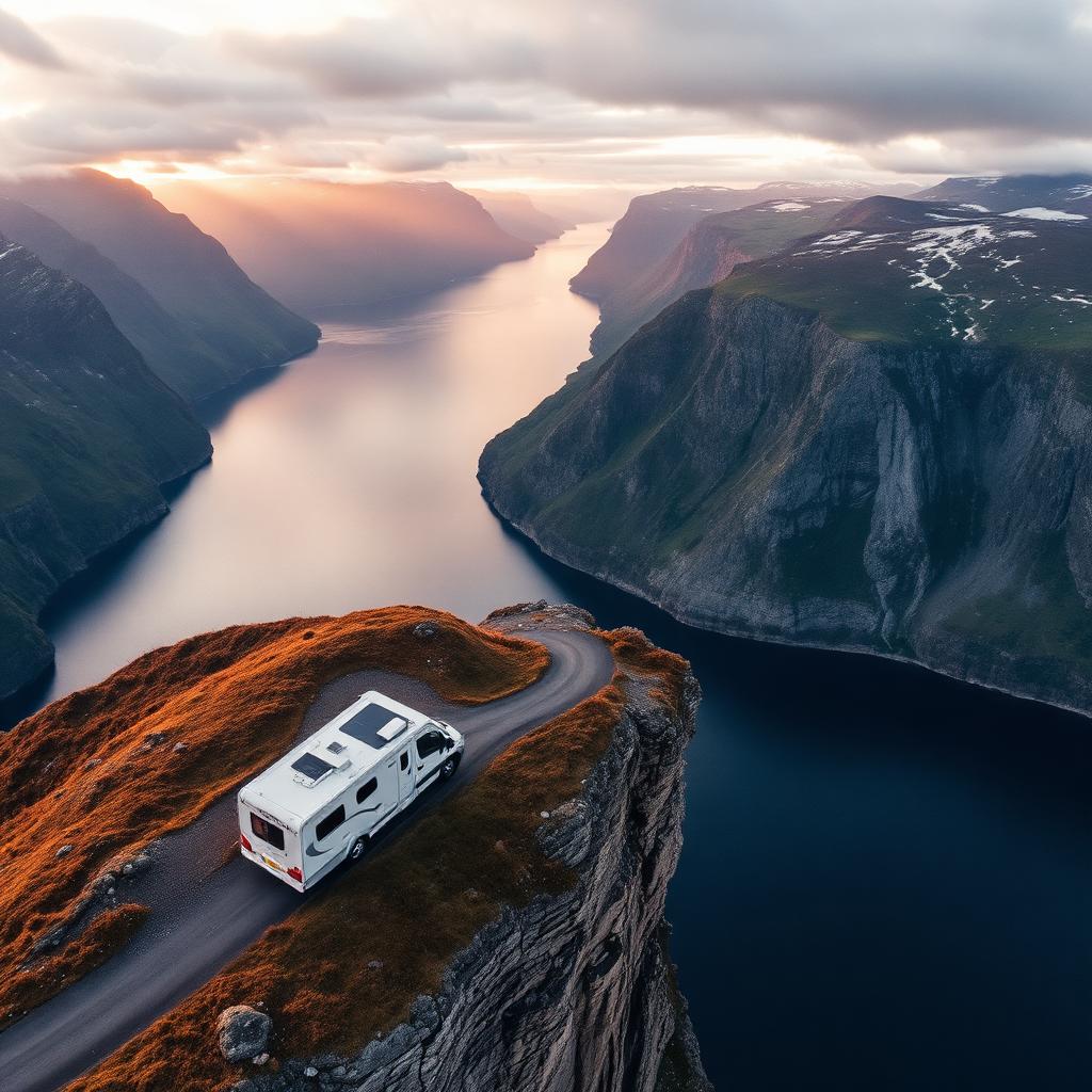 Roadtrip Norge med husbil – 14-dagars rutt genom fjordarna